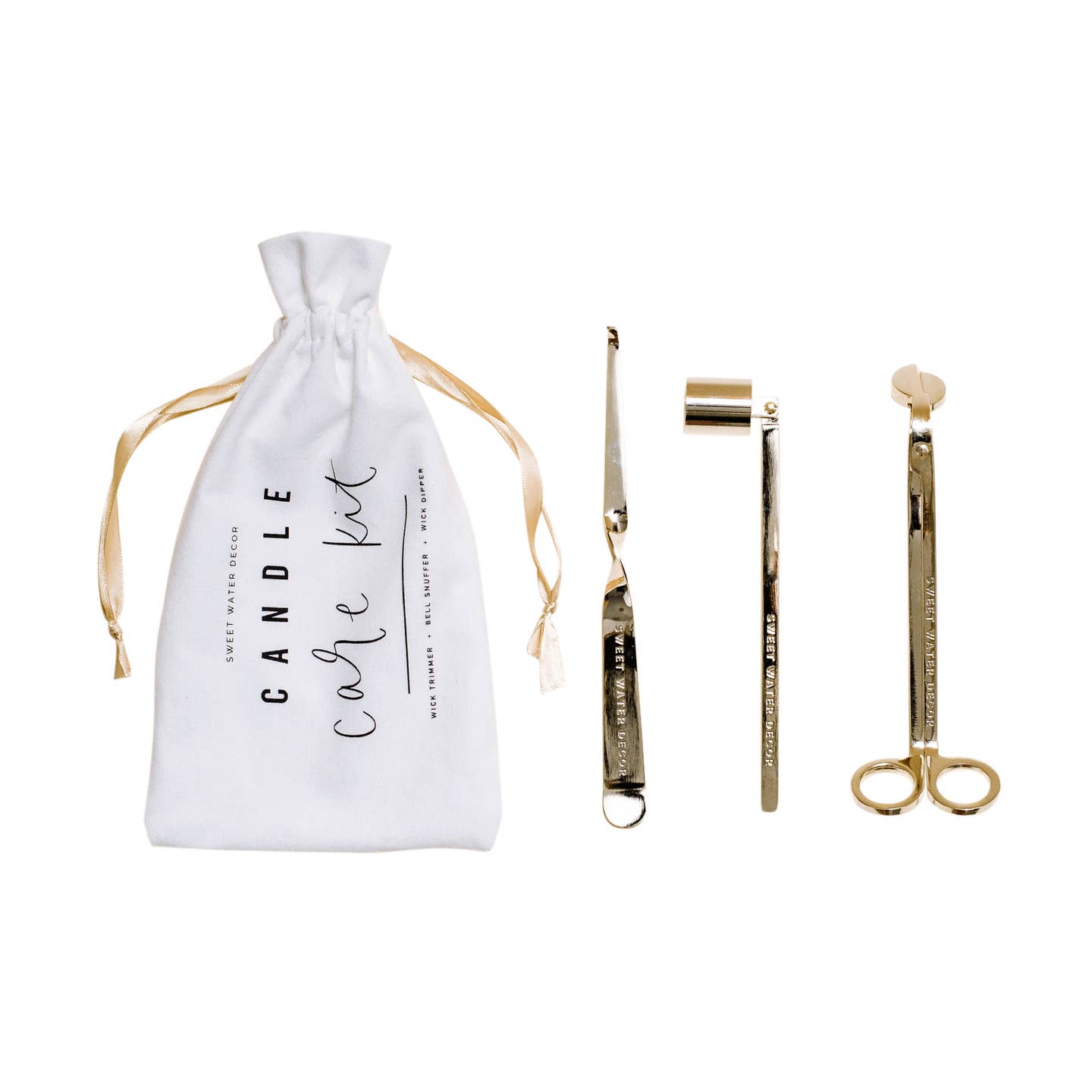 Candle Care Kit in Gold