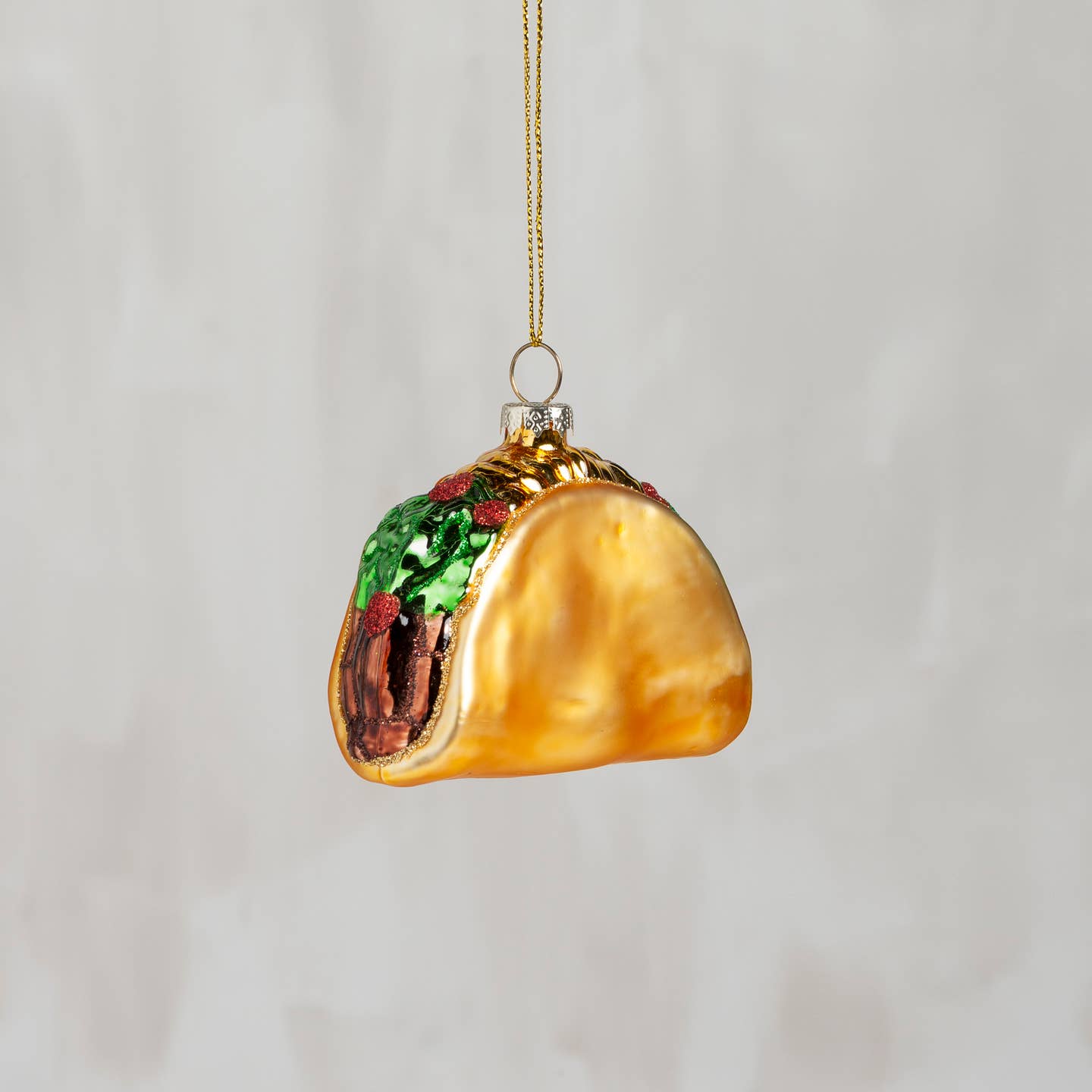 Glass Taco Ornament