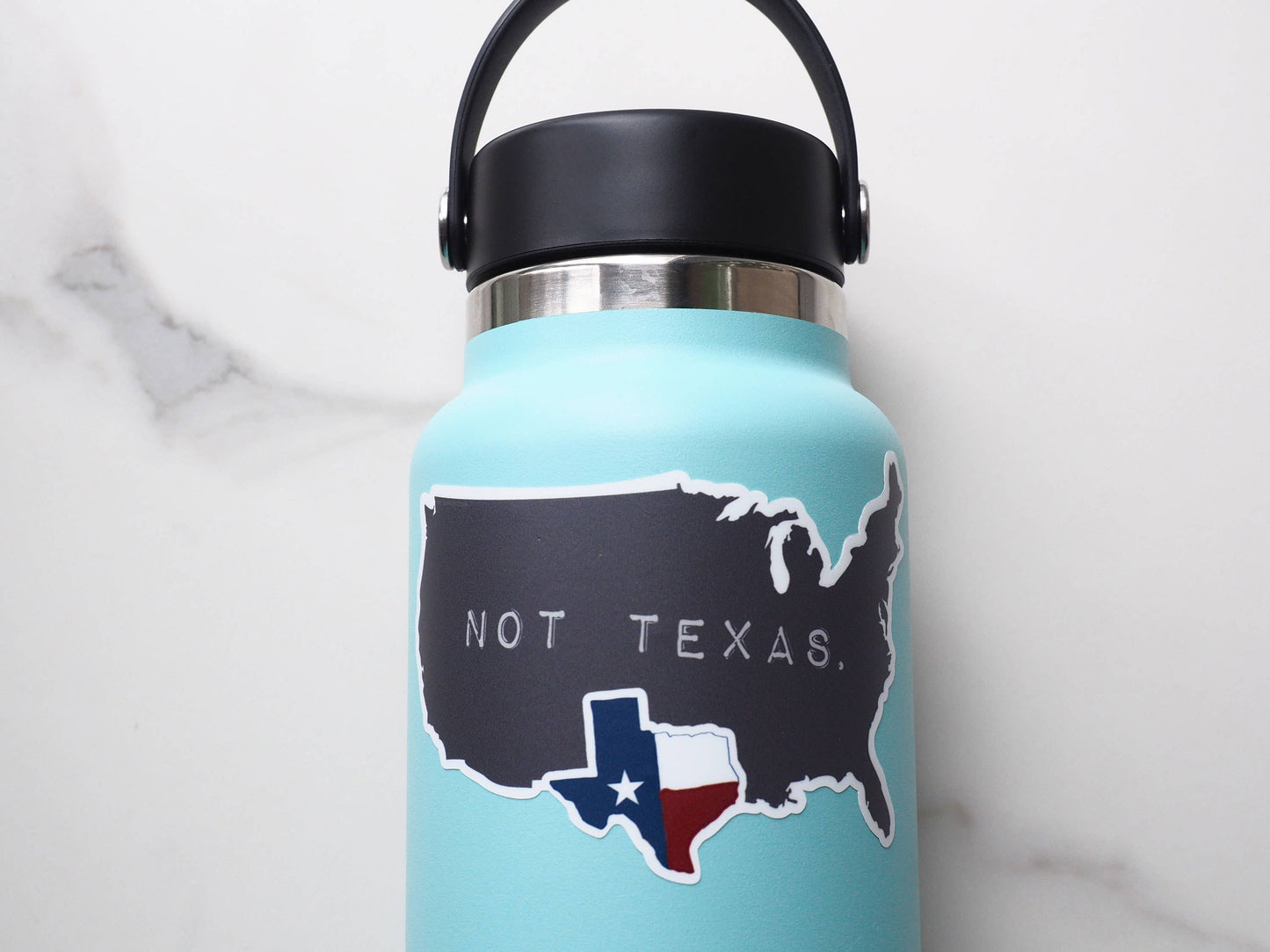 Sticker - Texas, Not Texas