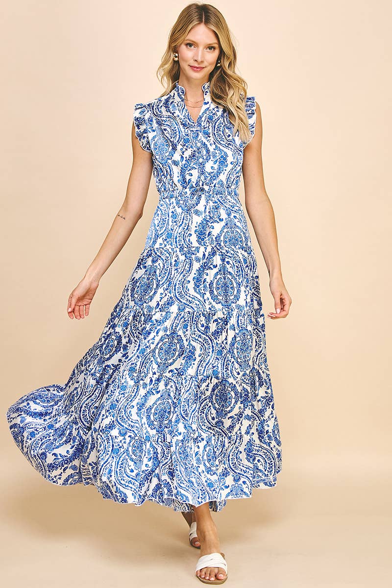 Paisley Maxi Dress