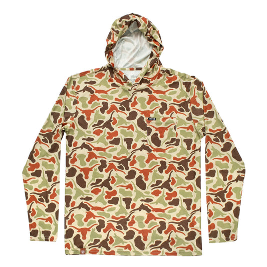 Hoodie - Longhorn Camo