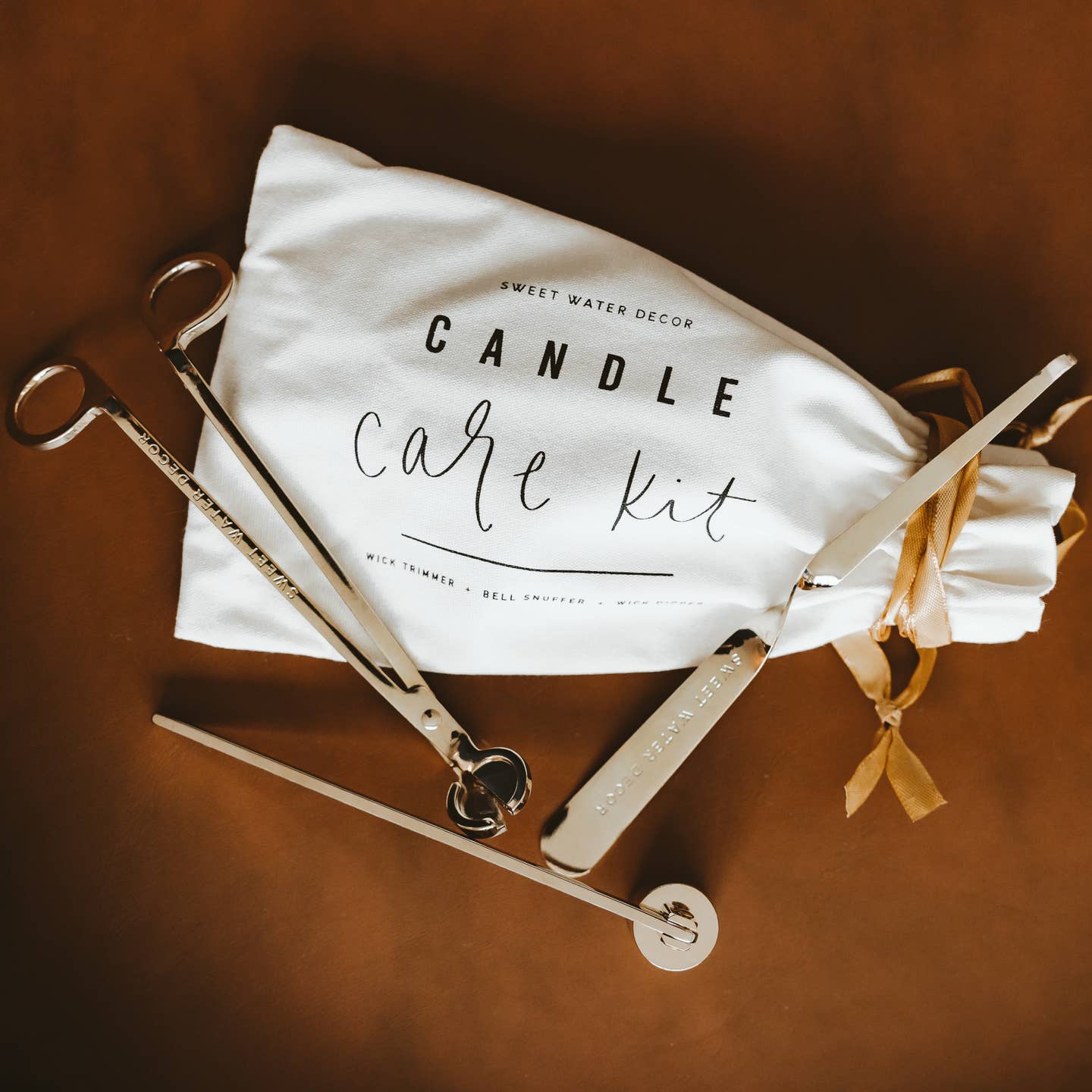 Candle Care Kit in Gold