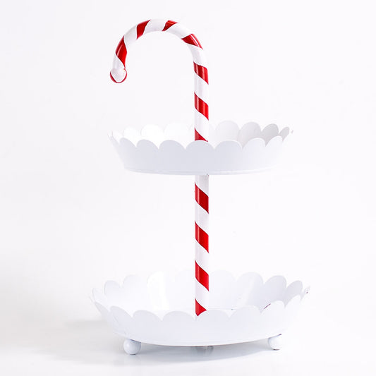 Candy Cane Tiered Server-CHS