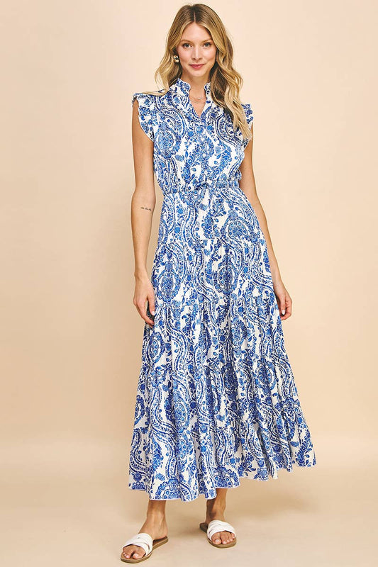 Paisley Maxi Dress