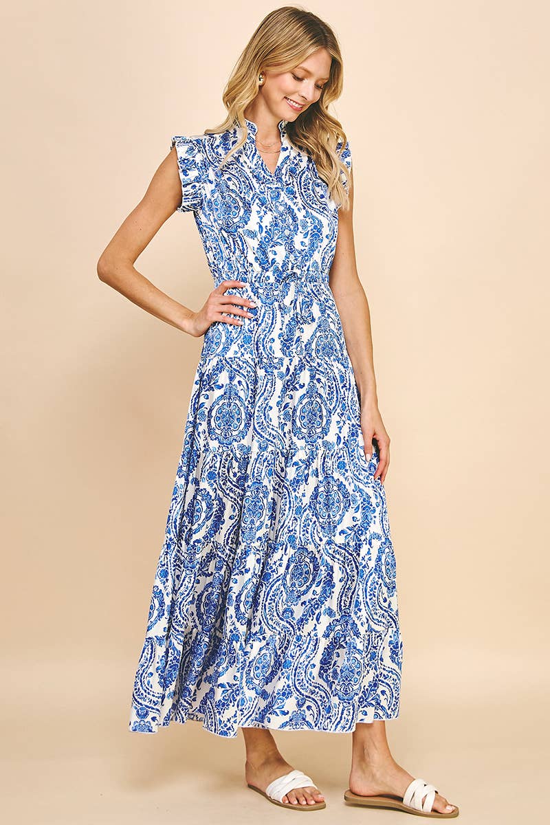 Paisley Maxi Dress