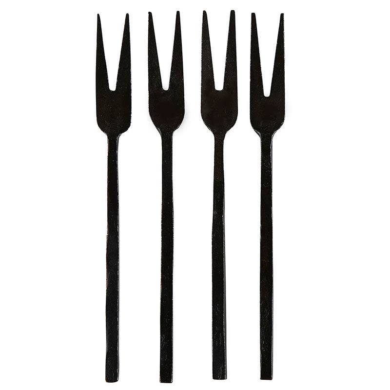 Hammered Appetizer Forks