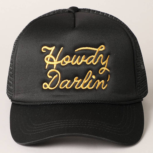 Trucker Hat - Howdy Darlin'