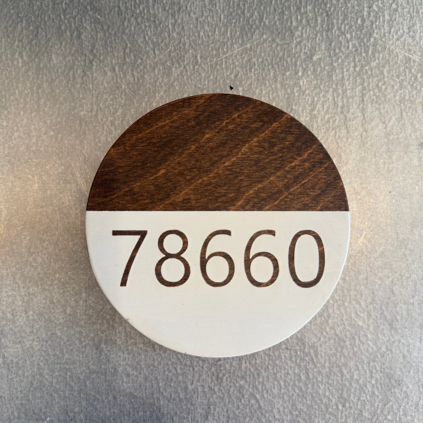 Round Zip Code Coasters