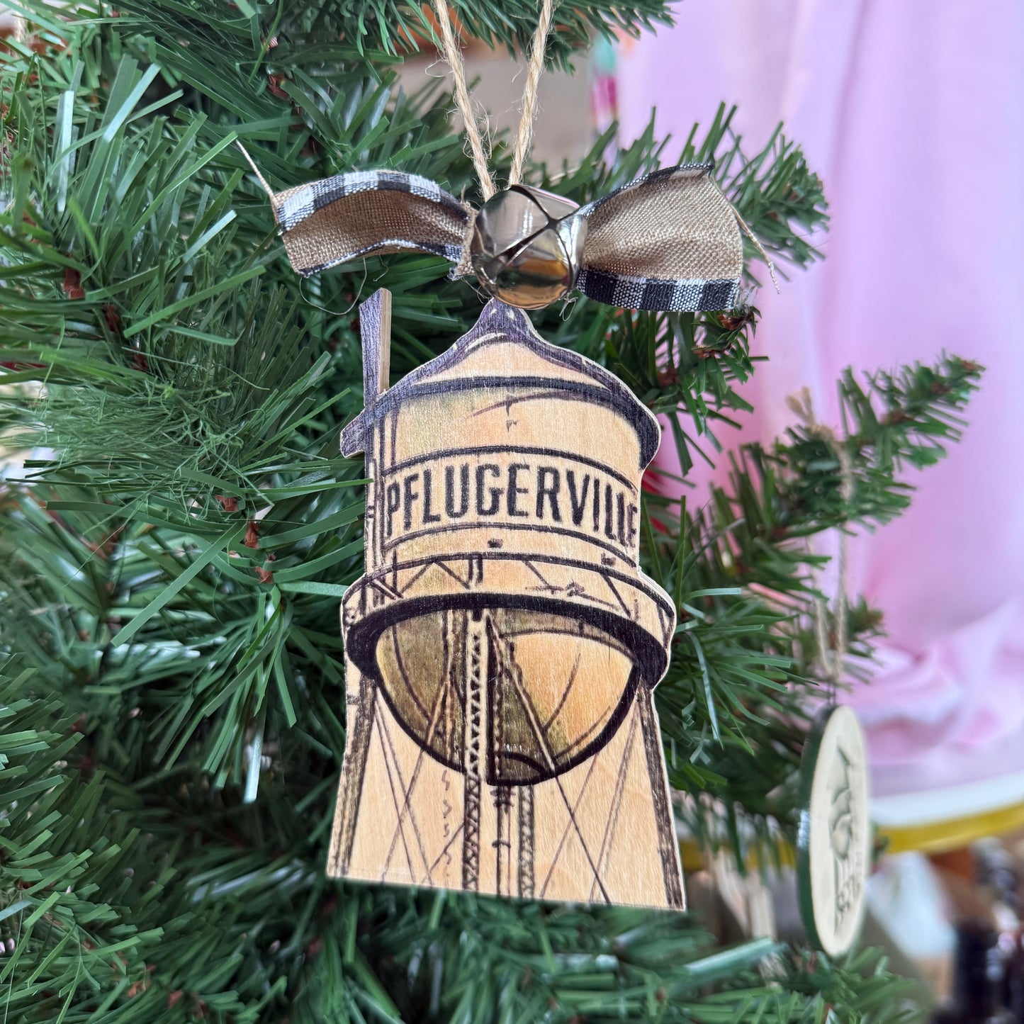 Ornament - Handmade Water Tower