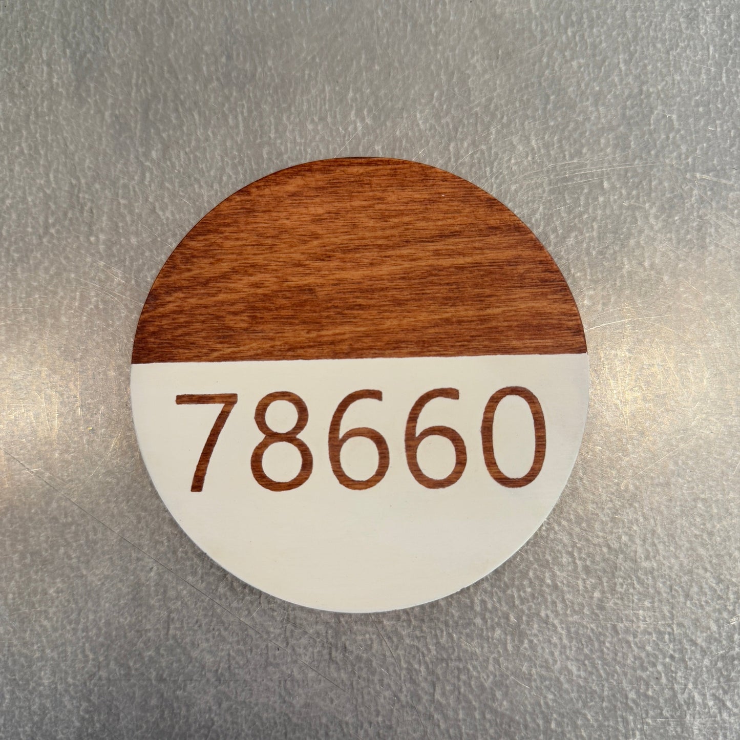 Round Zip Code Coasters