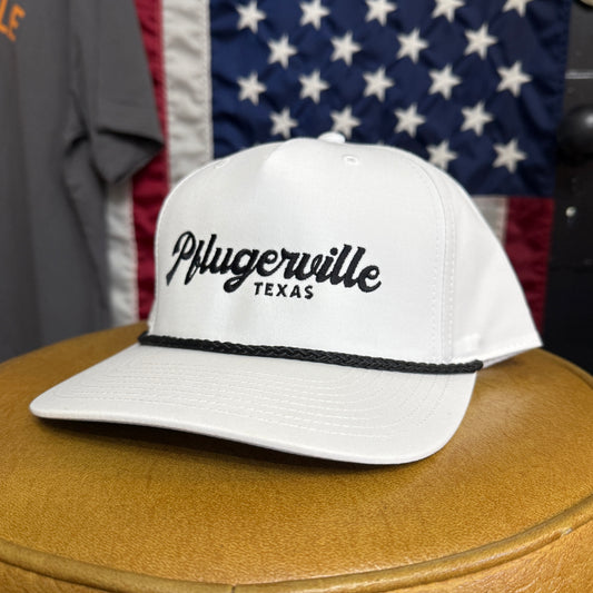 Cap - Pflugerville Embroidered - Classic Rope