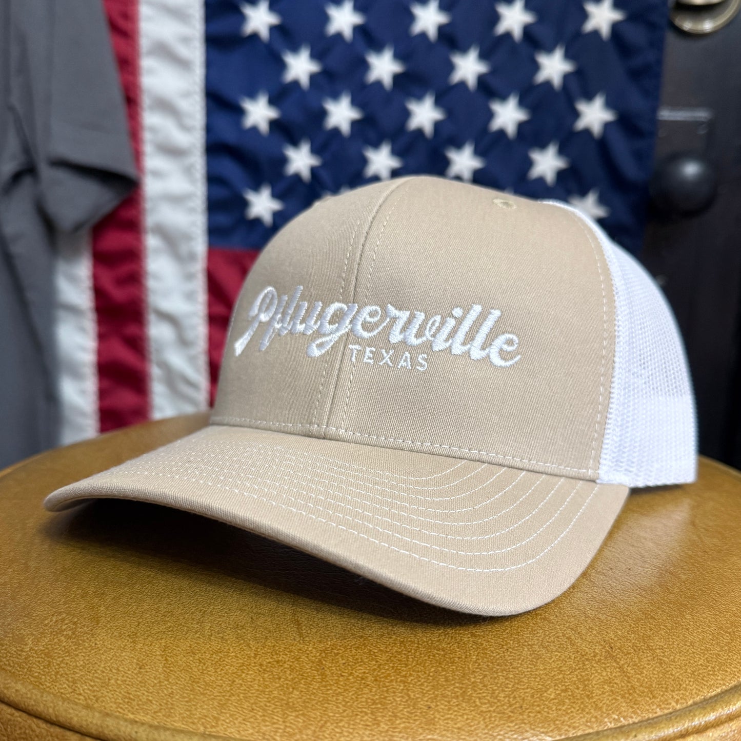 Cap - Pflugerville Embroidered - Classic Trucker