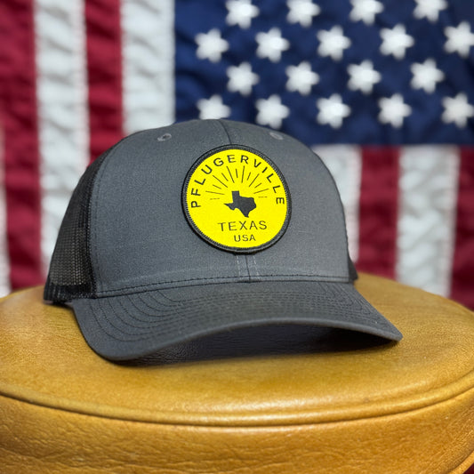 Cap - Pflugerville Sun Patch - Classic Trucker