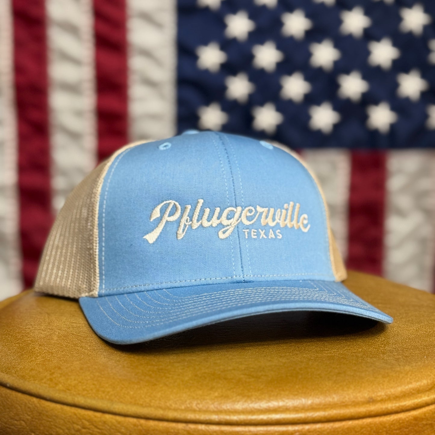 Cap - Pflugerville Embroidered - Classic Trucker