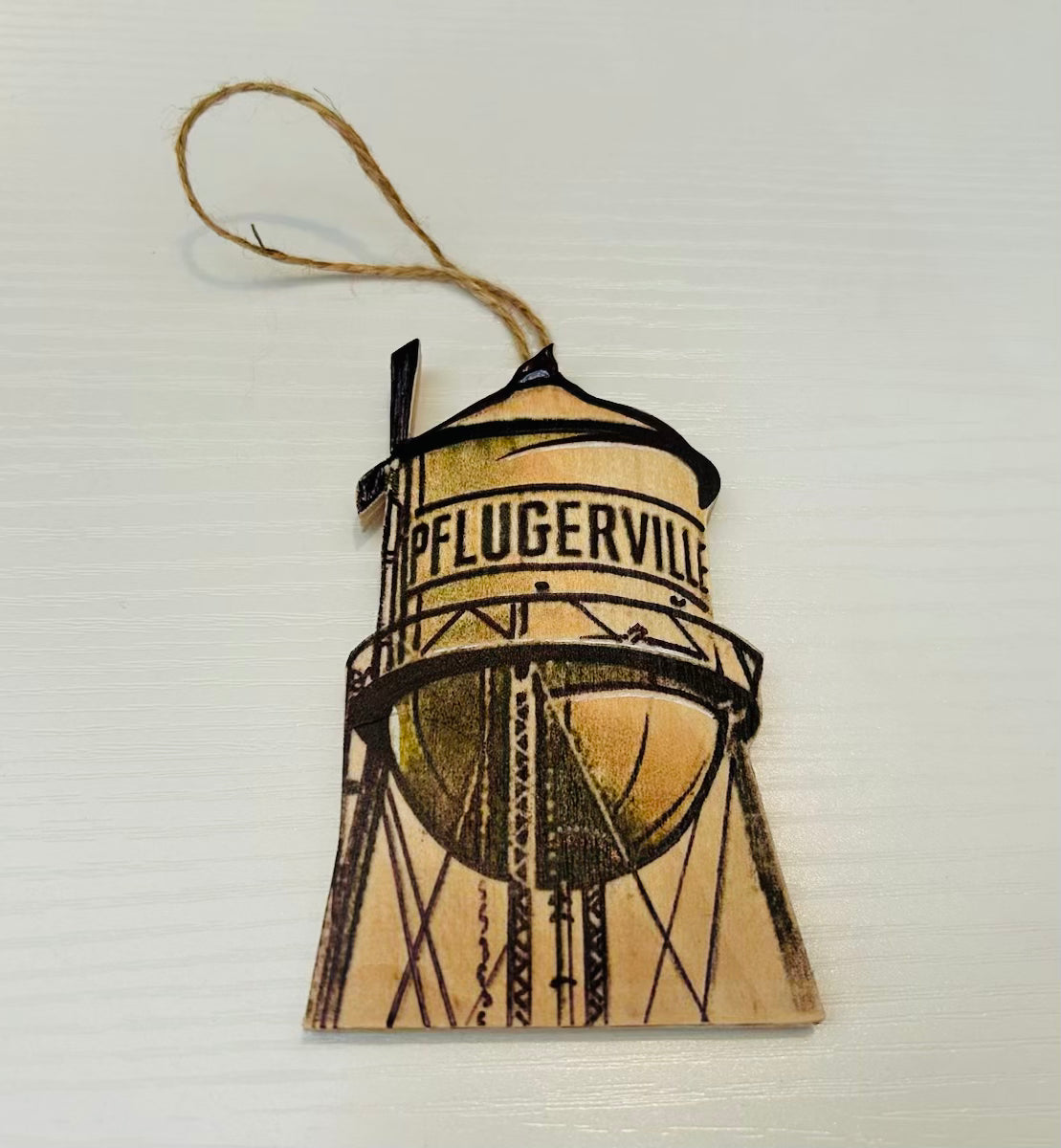 Ornament - Handmade Water Tower