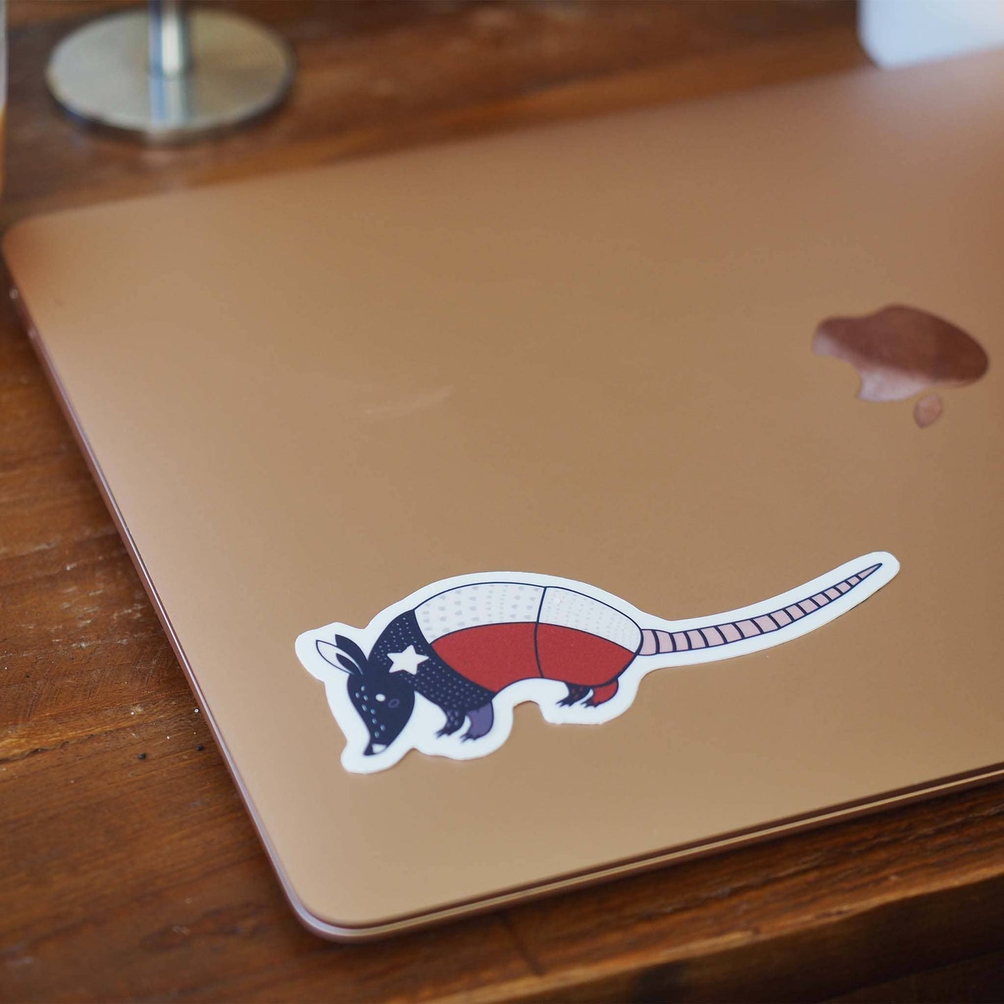 Sticker - Armadillo Texas Flag