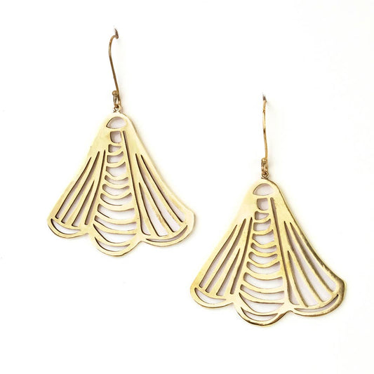 Josie Brass Earrings