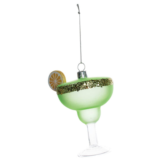 Glass Margarita Ornament